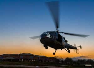 Night flying has become more efficient thanks to night vision goggles in aviation