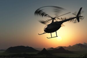 Night vision devices can help rescue helicopters. 